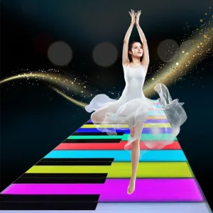 RGB Music Interactive LED Piano Tile Light