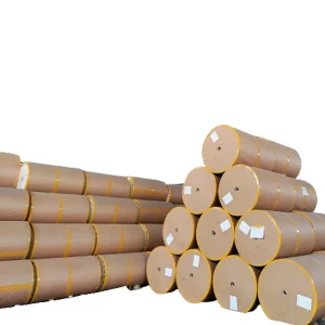 Food Grade White Color 40gsm Greaseproof Paper Roll for Fast Food Wrapping logo Printed Wax Paper Oil-proof Food Paper
