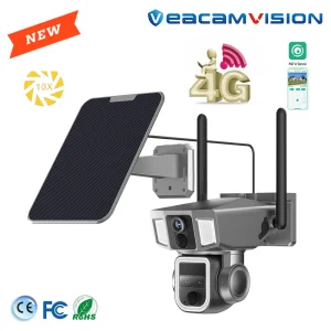 4K Wireless Solar PTZ