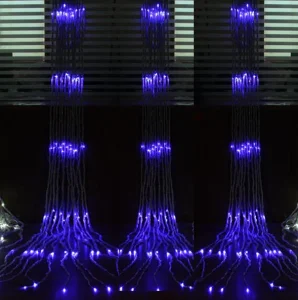 Twinkle Decoration LED Waterfall Holiday Festival Light Outdoor Decoration LED String Light