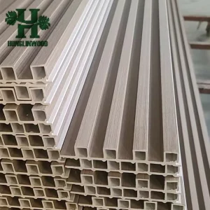 WPC Wall Board Cladding Fluted Decorative WPC Wall Panel