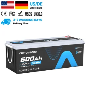 12V 600Ah Bateria De LiFePO4