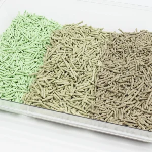 Environmental Friendly Super Absorption Hard Clumping Custom Different Shape Crushed Broken Strip Tofu Kitty Sand Cat Litter