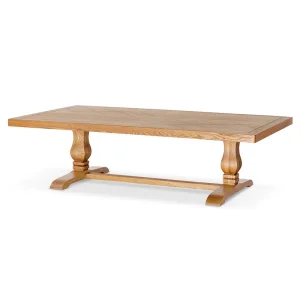 Discount Natural Simple Retro Magnificent Wooden Rectangular Georgie Coffee Table