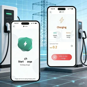 Evpro Advanced EV Charging Solution-Efficient Charging Station Finder, Charging Control, Membership &amp; Points Rewards, for Ios &amp; Android Smartphones