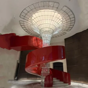 Luxury Crystal Spiral Chandelier