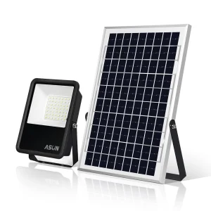 Double Light Solar Flood Light