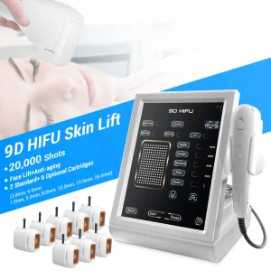 Portable 12 Lines 9d Hifu Focused Ultrasonic 20,000 Shots Hifu 9d Facial Y Corporal Machine