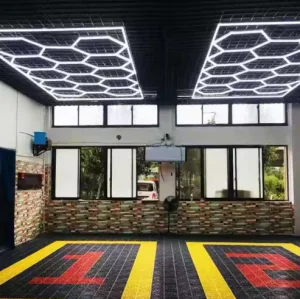 Hexagonal Garage Light