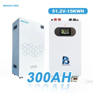 Customized 48V 300Ah LiFePO4 Solid State Lithium Battery Pack IP65 15kWh Home Storage Backup With 10-Year Warranty