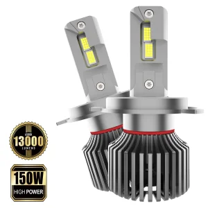 Efficient 150W H4 Dual Beam LED