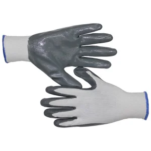 Industrial Grade Oil-Proof Nitrile Coated Work Gloves Waterproof Gloves for Heavy Duty Construction