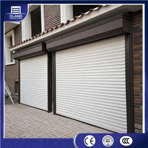 Hot Sale Factory Modern Design Insulation Windproof Aluminum Alloy Roller Shutter Doors Industrial Anti-Theft Rolling Roll up Door Insulated for Garage Villa