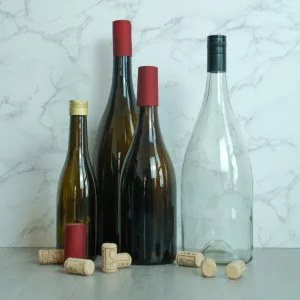 750ml Burgundy Wine Glass Bottle