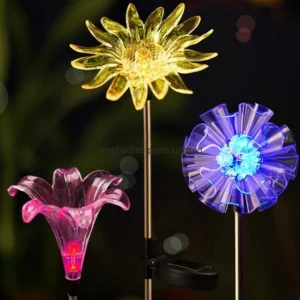 Brilliant-Dragon LED Flower Lamps Landscape Garden Pathway Solar Light