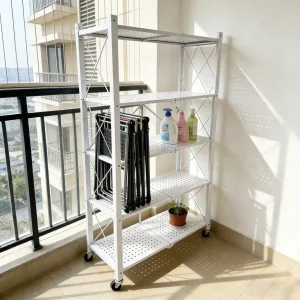 Foldable Household Organizer Light Duty Shelving