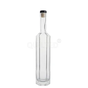 China 375 ml Hexagonal shape liquor glass brandy bottle  Manufacturer, Suppliers