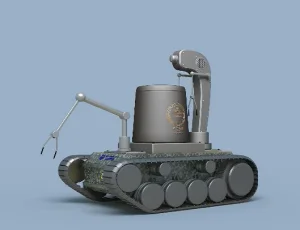 Iwildt-2325 X-ray Machine Vision Eod Robot for Night Patrol for Indoor and Outdoor Storage