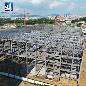 Precision-Manufactured Prefabricated Customized Steel Structure Members Component for Multi-Storey Building Frames