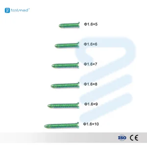 High Quality Titanium Veterinary Orthopedic Trauma Implants 3.2mm Alps Locking Screw