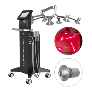 Outlet de Fábrica Lllt 635nm Tratamento de Lipólise a Frio Cryo Lipo Laser Remoção de Celulite Corporal 6D Máquina de Emagrecimento Rápido com Pás Cool EMS