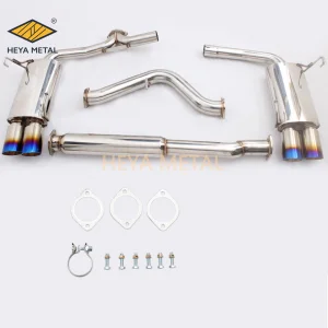 High Quality Stainless Steel 304 for Auto Aftermarket Car Tuning Part for Racing Performance Exhaust Catback Flexible Pipe