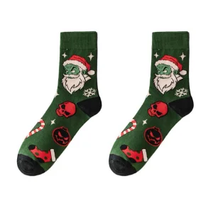 Meias de Natal Unissex Impressas