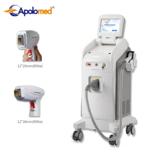 Remoção de Cabelo 808nm Equipamento de Beleza a Laser de Diodo para Rejuvenescimento da Pele