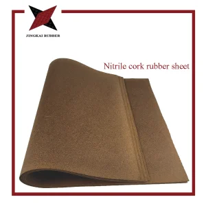 Oil Resistant Wood Rubber, Shockproof and Wear-Resistant Sealing, Nitrile Cork Rubber Sheet