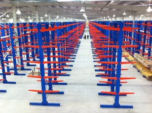Heavy Duty Adjustable Steel Cantilever Rack for Warehouse Mold Storage