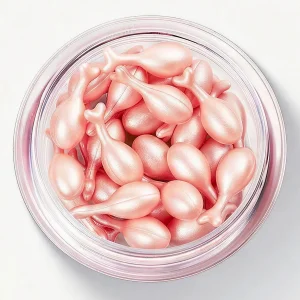 Private Label Vegan Deep Repairing Anti-Aging Moisturizing Firming Face Serum Capsules Vitamin E Collagen 30ml Customized Facial