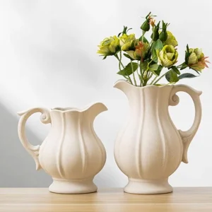 Cheap Handmade Textured Glaze Ceramic Vase – Classic Style VDLK2405538 Manufacturer, Factory