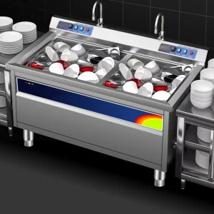 Ultrasonic Dishwasher Restaurant Hotel Canteen Fully Automatic Large Dishwasher Kitchen Equipment Commercial Dishwashers