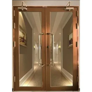 Modern Fireproof Glass Doors Suppliers Fire Rated Glass Door with 90min Rating