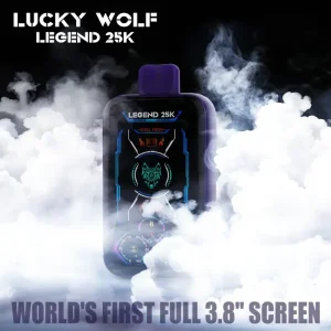 Famous LUCKYWOLF LEGEND 25K Quit Smoking Alternative E-cigarettes