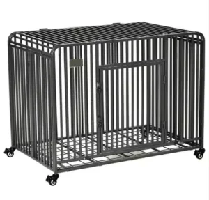 Modern Heavy Duty Galvanized Steel Dog Crate