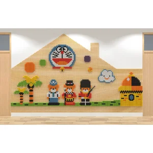 Wooden Wall-Mounted STEM