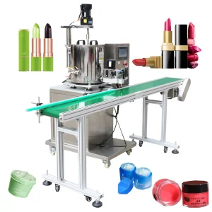 Gear Pump Liquid Filling Machine Pneumatic Hot Cosmetic Tube Liquid Lipstick Paste Filling Machine