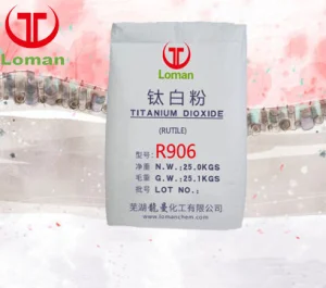Titanium Dioxide Rutile Si+Al Trademark Loman