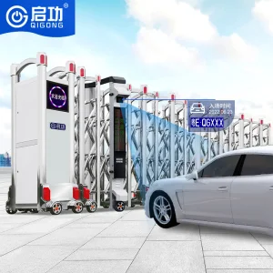 Industrial Gate Saudi Silent Operation Main Gates Retractable Stainless Steel Retractable Gate