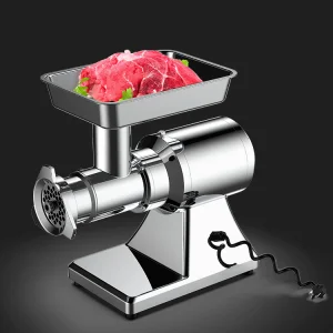 Household 200W Electric Appliance Meat Processor Meat Mincer Commercial Meat Grinder Sausage Maker Stainless Steel