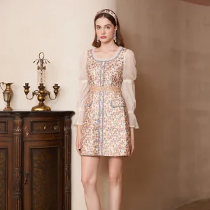 Fashion Dresses Korean Spring Summer Long Womens Dresses Long Sleeve Dress Limited Wholesale