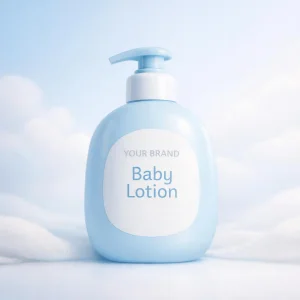 Private Label Baby Lotion OEM Gentle Baby Care Dermatologically Tested Hypoallergenic Whitening Moisturizing Sensitive Skin Care