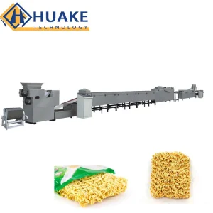 Linha de Produção de Macarrão Instantâneo Processamento Automático de Macarrão Instantâneo Frito