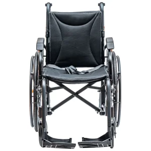 Custom Brand Logo Adjustable Backrest Lightweight Aluminum Manual Wheelchair