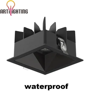 IP65 Waterproof Recessed Square LED Downlight