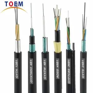 Industrial Grade Fiber Optic Cable, Corrosion Proof &amp; Abrasion Resistant for Harsh Environments