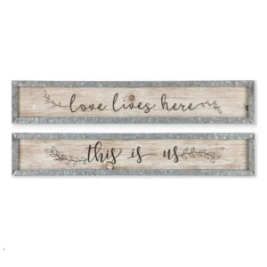 OEM Metal and Wood Wall Decor
