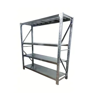 Industrial Stainless Steel Shelves Adjustable Shelves Storage Racking Multi Level Tray Shelves