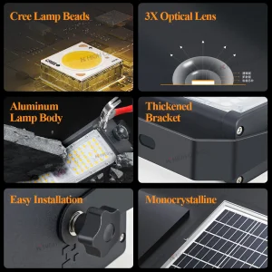 Remote Control Solar Light